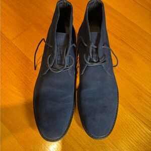 Joseph Abboud Navy Chukka Boots